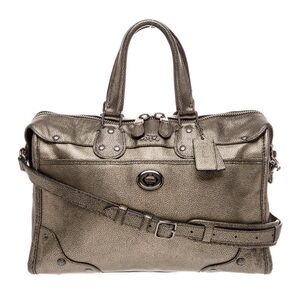 Coach Metallic Rhyder Satchel Fall 2014